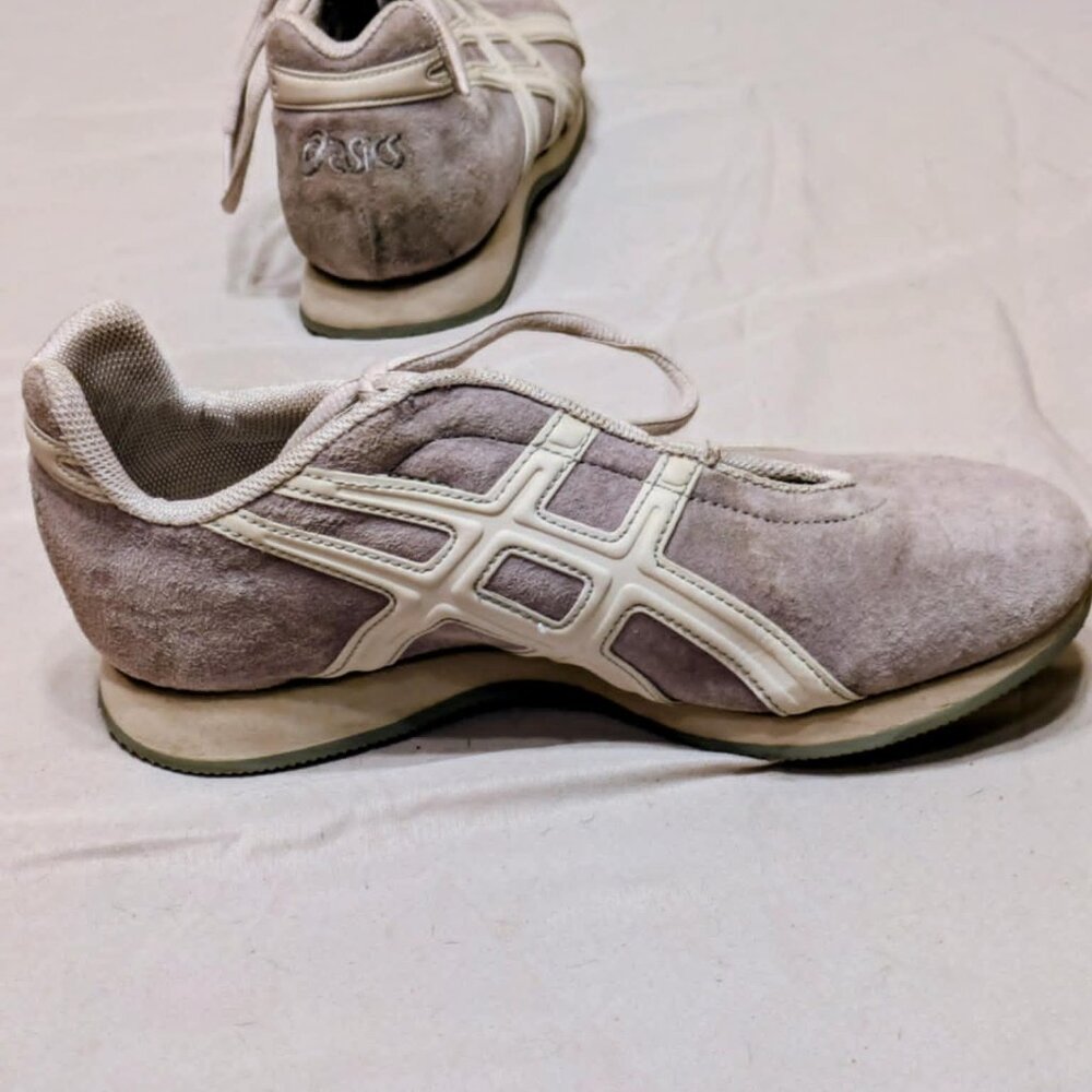 Women Onitsuka Tigers by Asics Running shoe Gray Suede Size 7 NewClassic F220902 - Picture 3 of 11